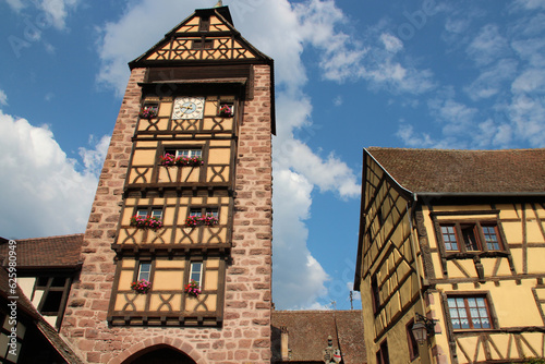 belfry (dolder) in riquewihr in alsace (france)
