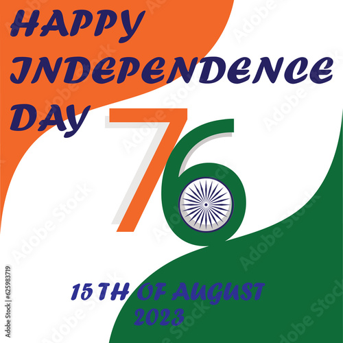 76 Independence Day tiranga jhanda tri color flag design photo