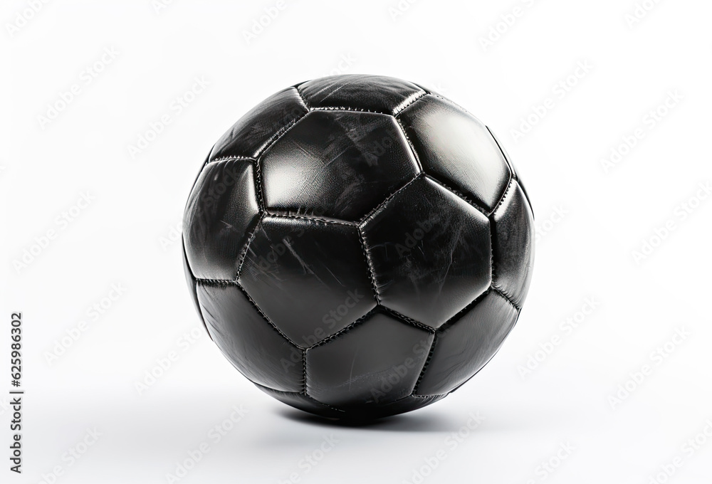 Fototapeta premium Soccer ball on white background