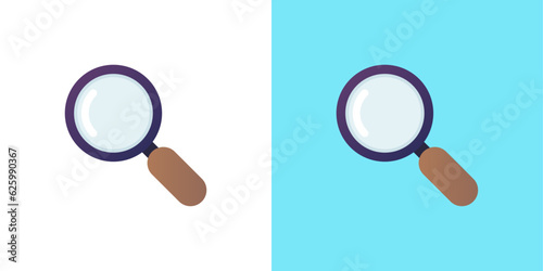 cartoon search icon vector design