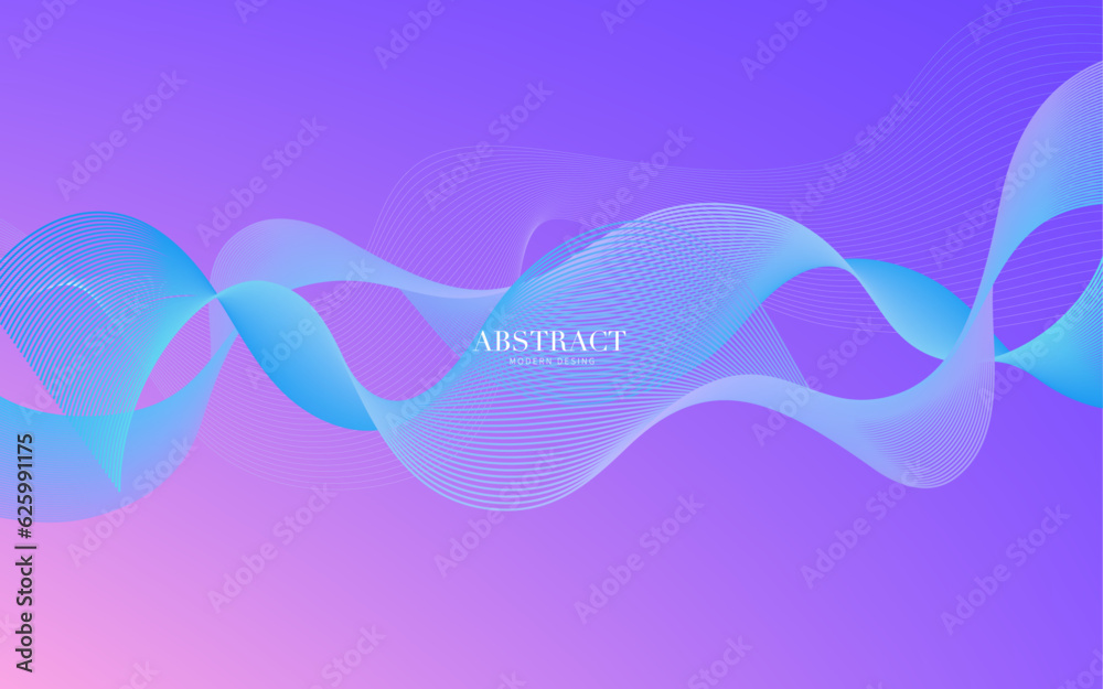 Abstract background with waves, Pink abstract background