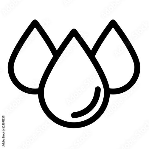 humid weather single icon simple graphic designs