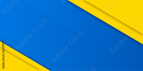 Blue Yellow Abstract Background  Blank Background