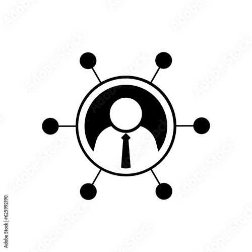 Affiliate Marketing Icon. Referral Symbol - Vector, Sign for Design, Presentation, Website or Apps Elements.