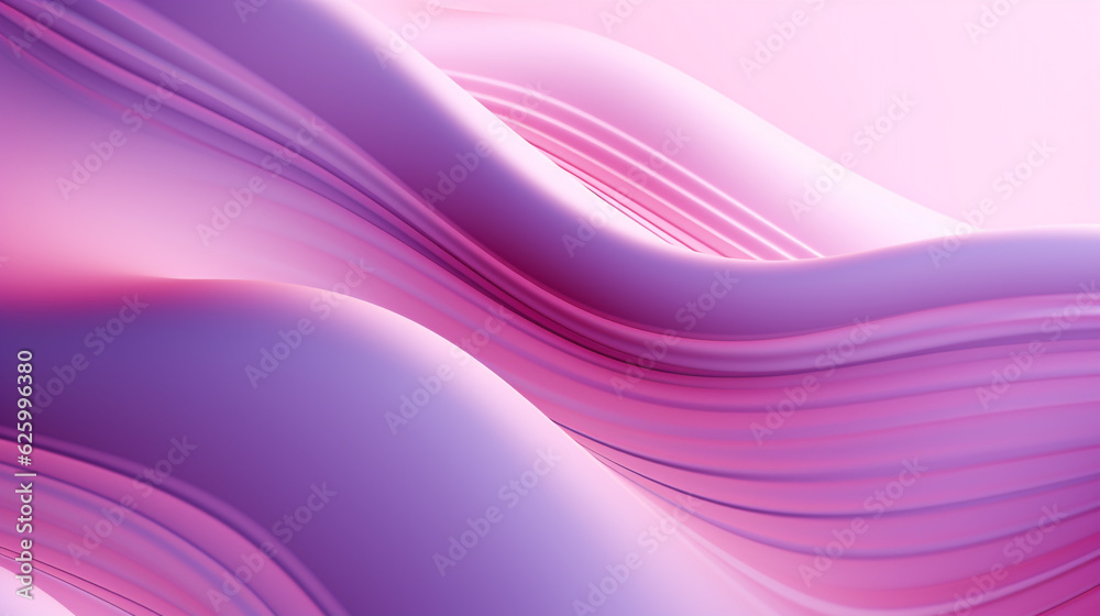 Fototapeta premium beautiful abstract background with a wave of purple-pink hues, smartphone wallpaper. Generative Ai. 