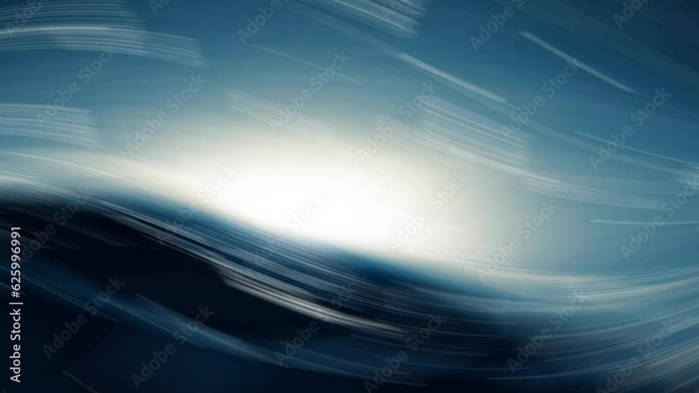 blue and white wave representing the ocean, with a blue background and white light blue and white wave representing the ocean, with a blue background and white light