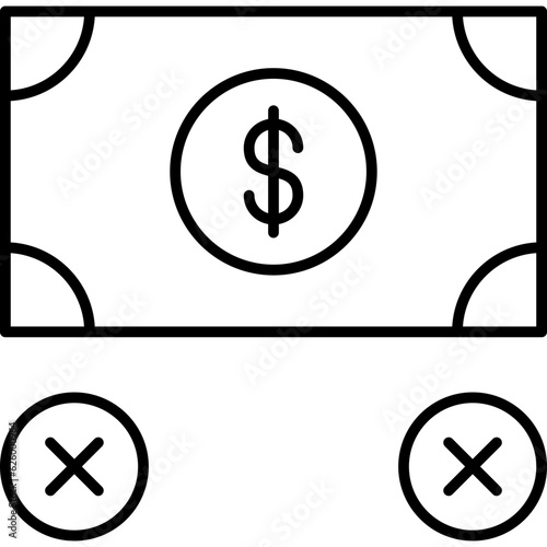 No Money Icon