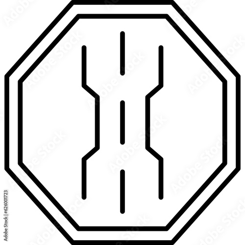 Narrow Road Icon