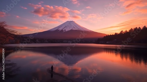 Mount Fuji in Kawaguchiko, Japan