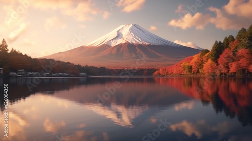 Mount Fuji in Kawaguchiko, Japan
