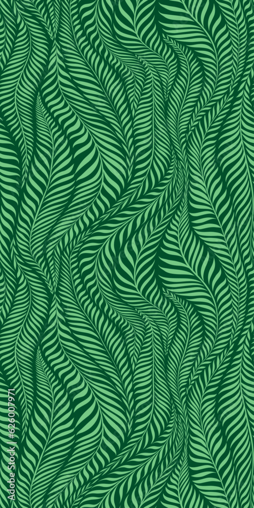 Seamless pattern with leaves. Abstract floral background. Vector illustration. Seamless pattern with leaves. Abstract floral background. Vector illustration.