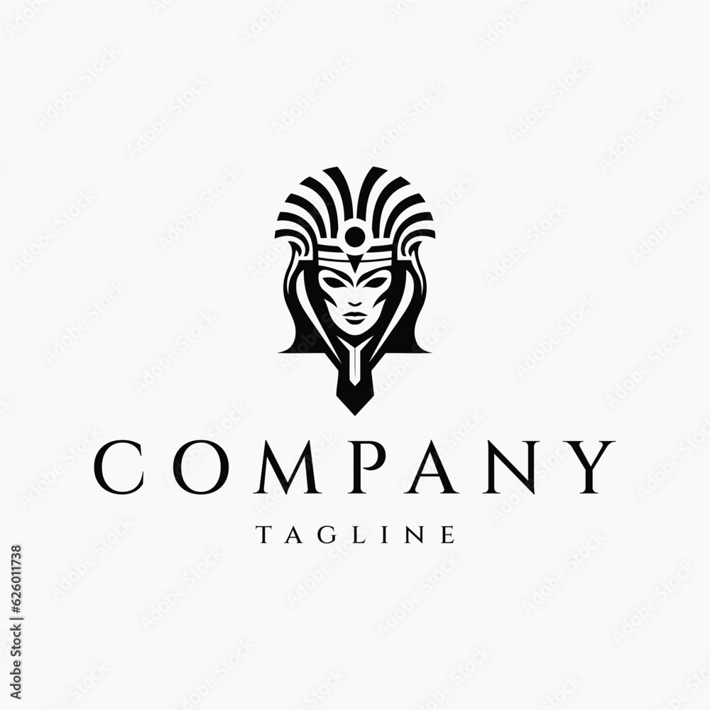 Egypt god logo design vector illustration Egypt god logo design vector illustration
