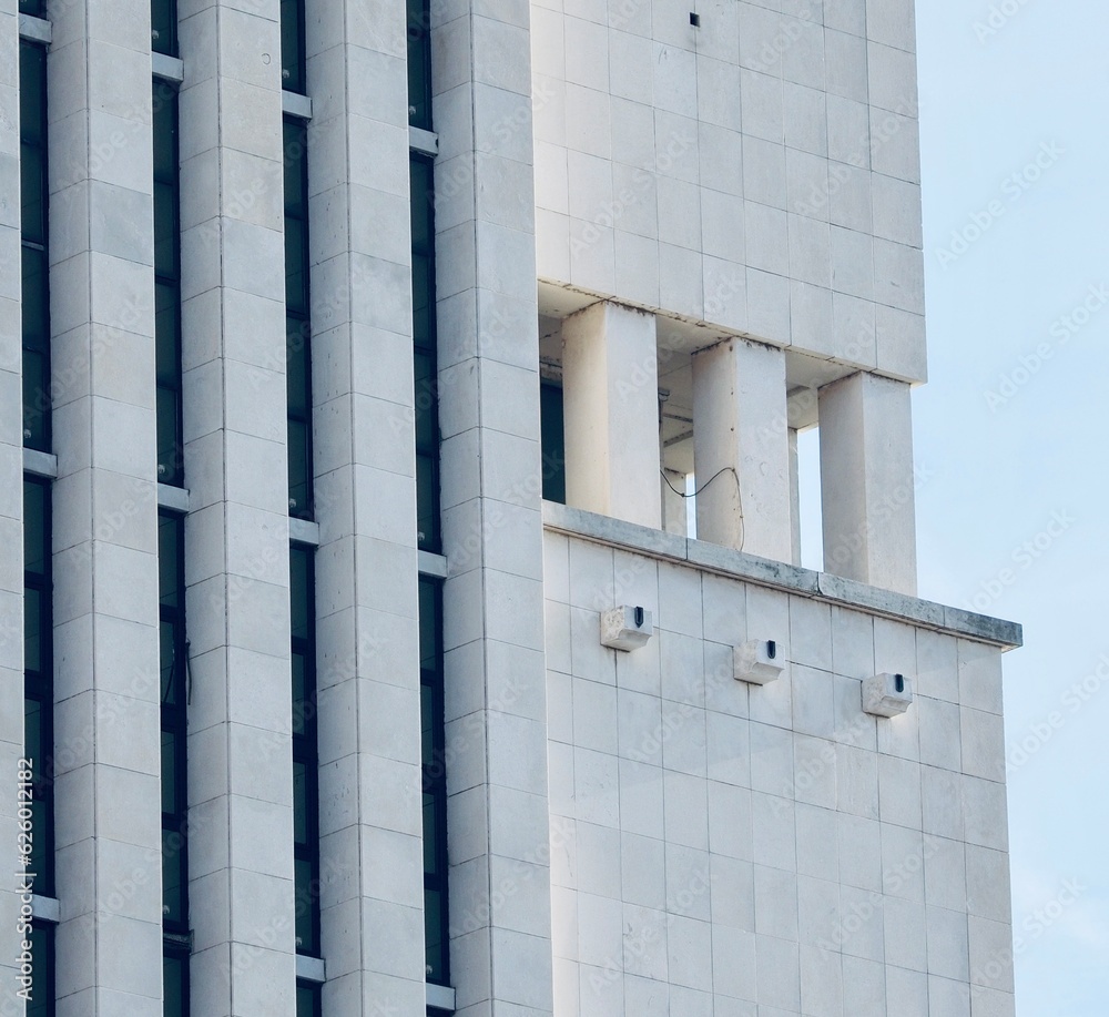 Obraz premium Panoramafreiheit, element of modern governmental building