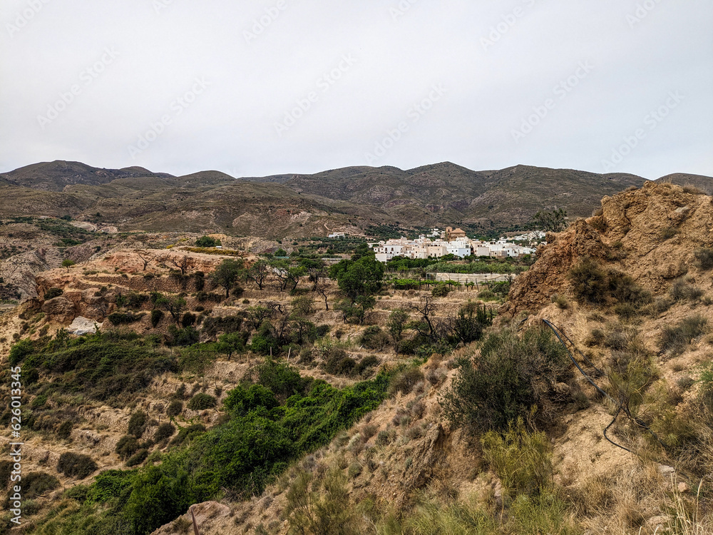 Anient Terracing and White Village