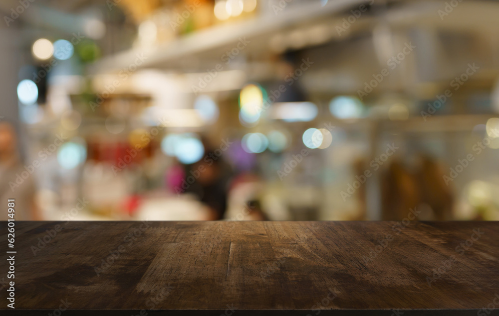Empty wood table top and blur of out door garden background Empty wooden table space for text marketing promotion. blank wood table copy space for background Empty wood table top and blur of out door garden background Empty wooden table space for text marketing promotion. blank wood table copy space for background