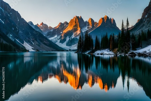 reflection in the mountains © ALI