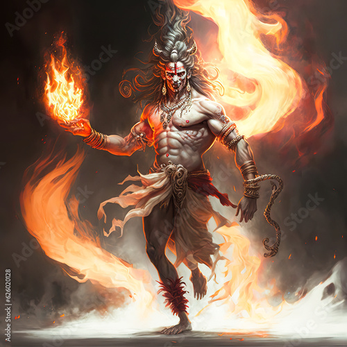 anger form of Lord shiva 