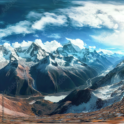 Mountains Peaks of Mount Everest