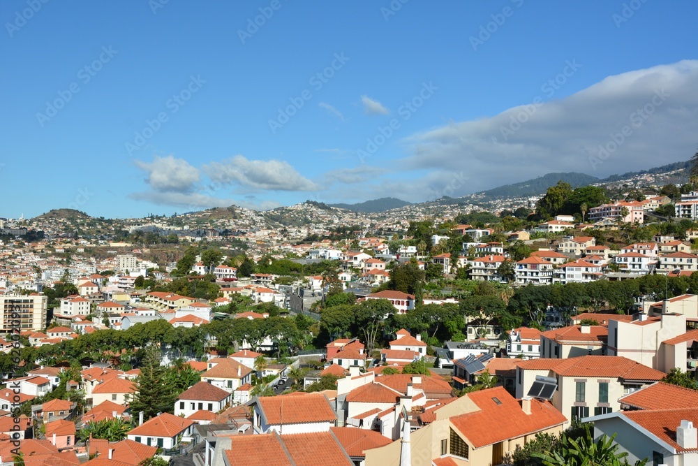 Widoki na wyspie Madera, Portugalia