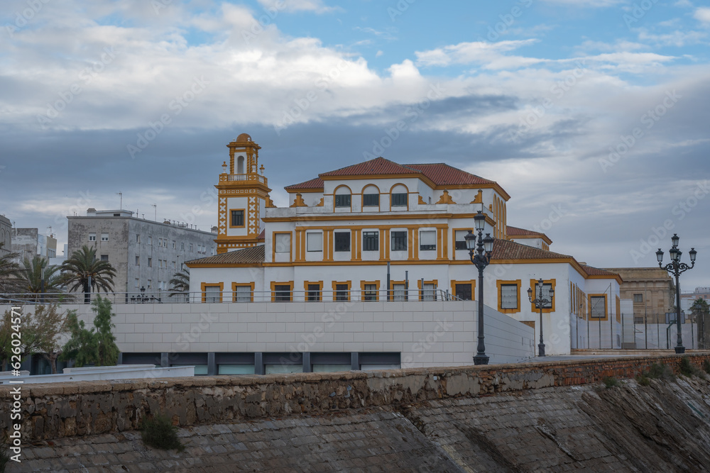 Fototapeta premium Campo del Sur Elementary School - Cadiz, Andalusia, Spain