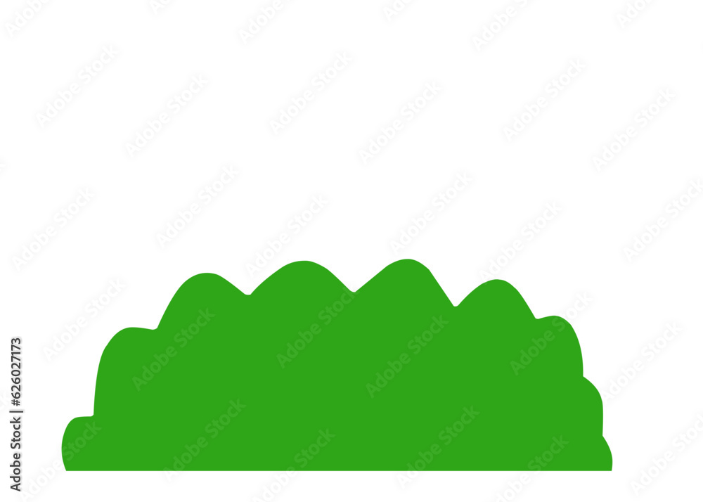 Abstrack Cartoon Bush Abstrack Cartoon Bush