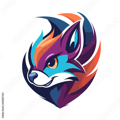 Esport vector logo squirrel, squirrel icon, squirrel head, vector