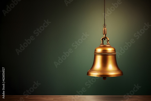 A school bell symbolizing the start of a fresh academic photo