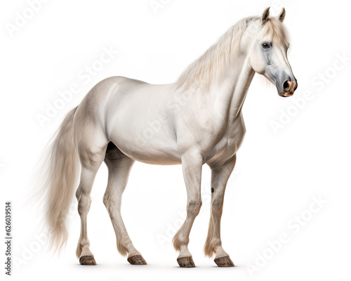 horse isolated on white background