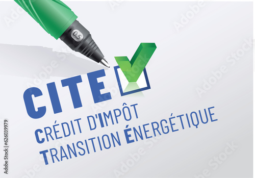 CITE - crédit d'impôt transition énergétique en France