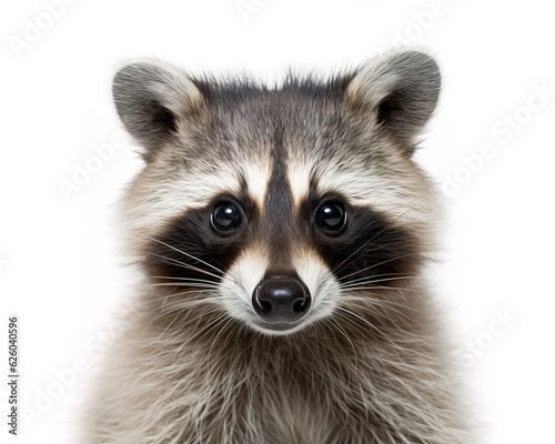 close up of a Raccoon