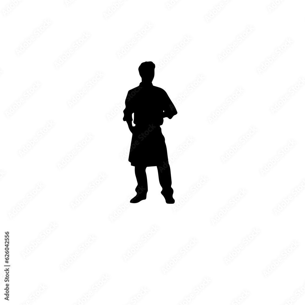 chef silhouette illustration chef silhouette illustration