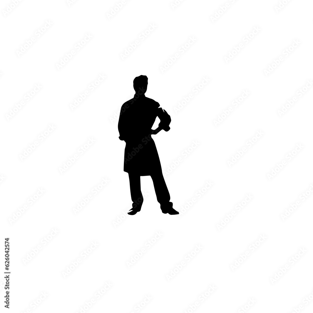 chef silhouette illustration chef silhouette illustration