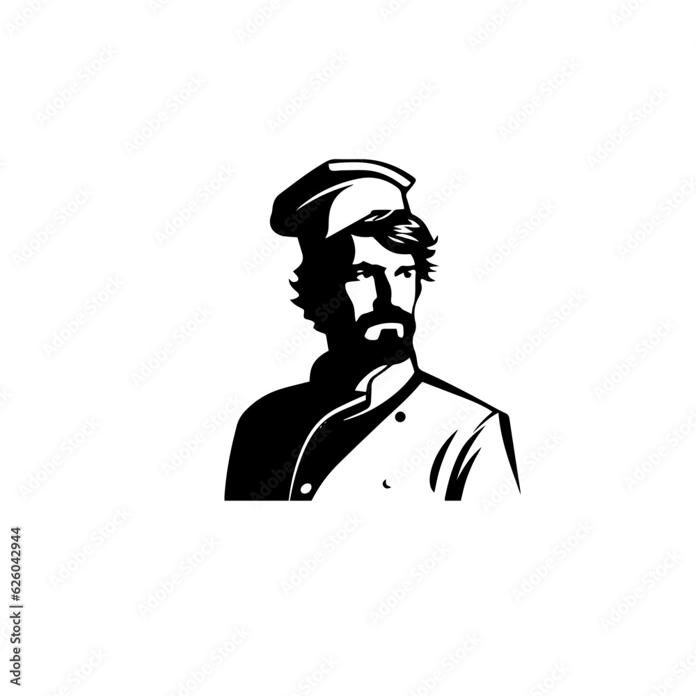 chef silhouette illustration chef silhouette illustration