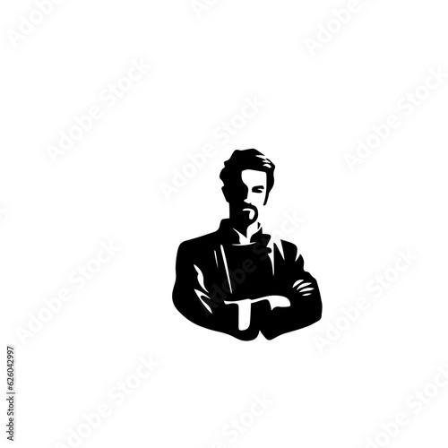 Wallpaper Mural chef silhouette illustration Torontodigital.ca