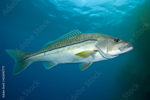 Tilefish - Found in the Atlantic Ocean, are commonly used in Southern and Mid-Atlantic cuisine and have a mild, sweet flavor (Generative AI)