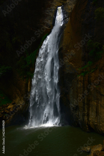 Water fall in low light in Sri Lanka