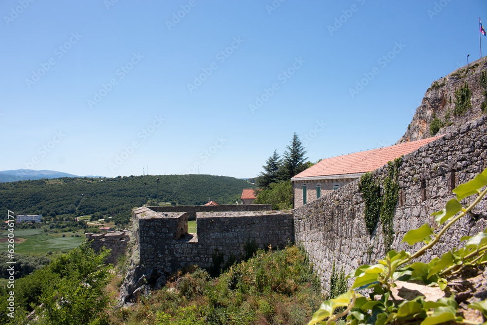 Knin Fortress (Kninska tvrđava) in the state of Šibenik-Knin Croatia Knin Fortress (Kninska tvrđava) in the state of Šibenik-Knin Croatia