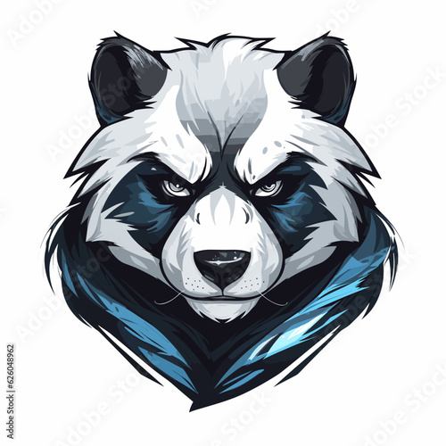 Esport vector logo panda, panda icon, panda head, vector