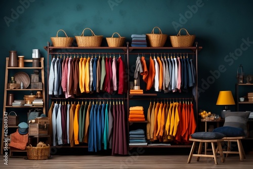 Clothing Shop Management Supplies. AI © Usmanify