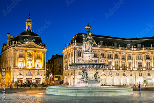  Place de la Bourse in Bordeaux , France