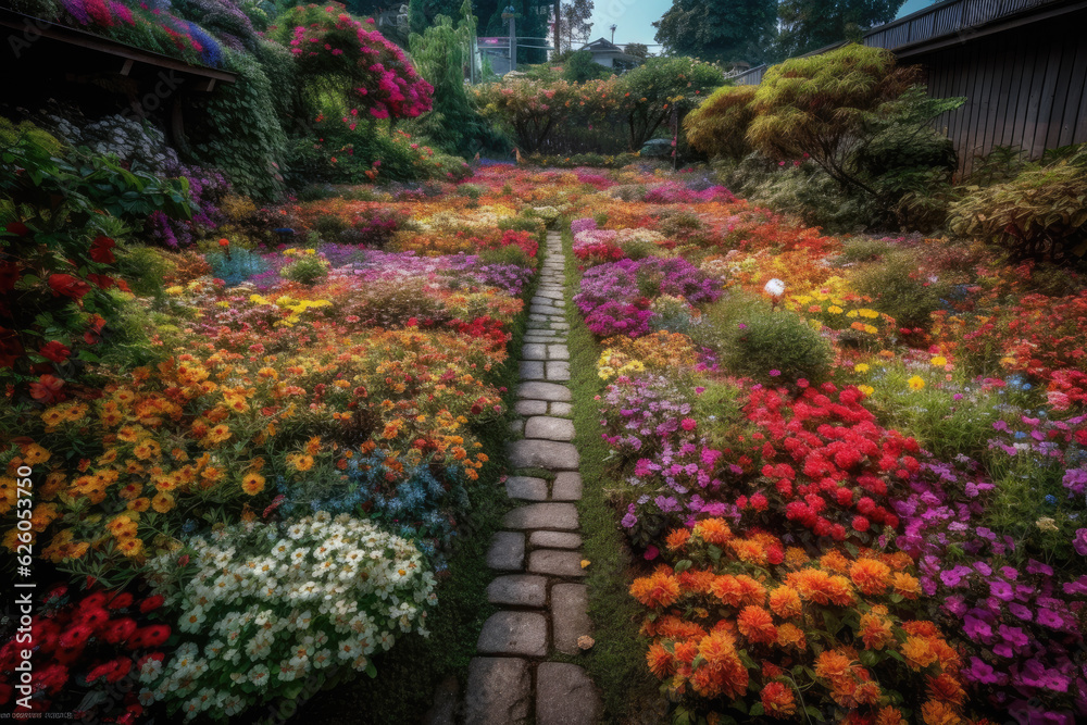 Obraz premium Flower Garden