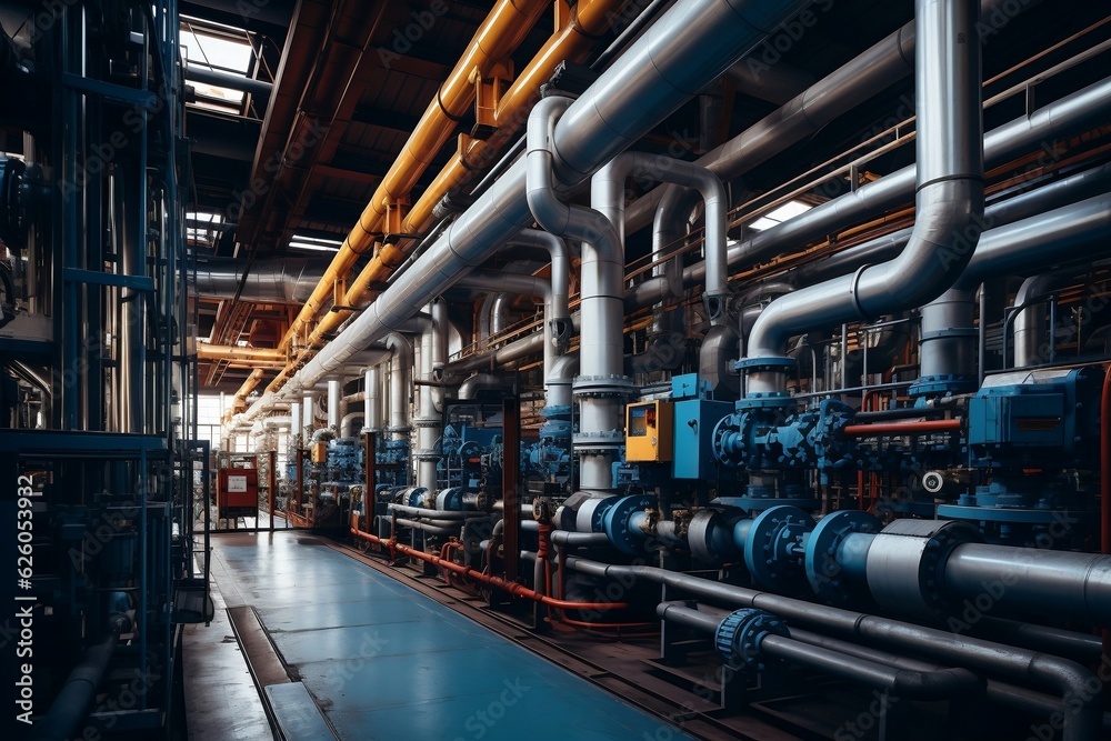 Thermal Power Plant Piping and Instrumentation. AI