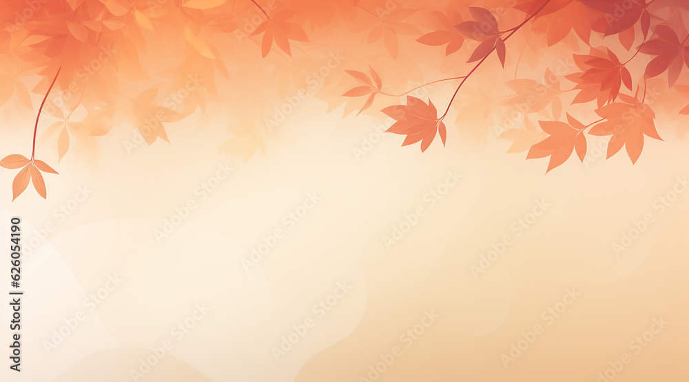abstract autumn leaves, space for copy or text abstract autumn leaves, space for copy or text