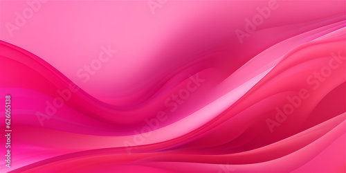 smooth 3d abstract barbie pink background, ai generated