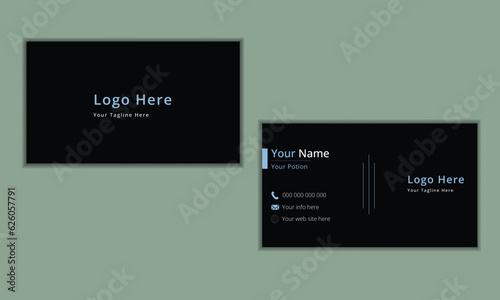 business card template