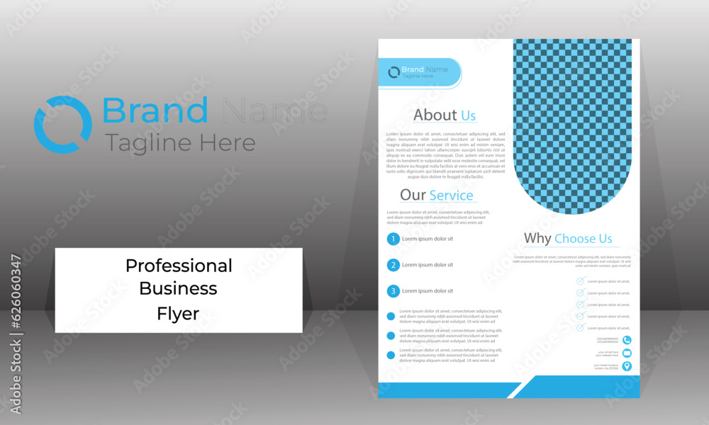 corporate business flyer design