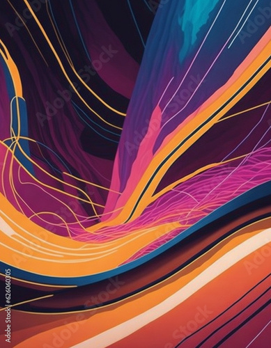 Abstract futuristic Neon lines  - 
AbstractArt, FuturisticDesign, IllustrationInspiration, DigitalArtwork, AbstractFuturism, ArtisticVision, FutureImagery, ArtisticExpression, ImaginativeIllustration, photo