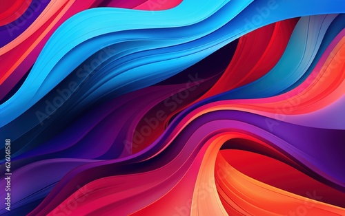 Dazzling Color Swirls Hypnotic Abstract Background Designs 