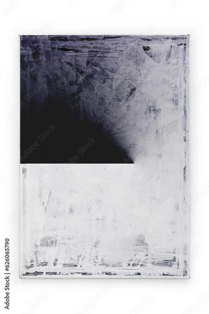 photo of my abstract painting on canvas