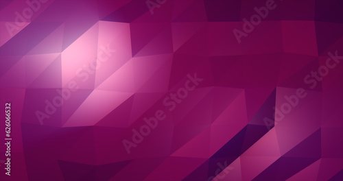 Abstract purple silver low poly triangular mesh background